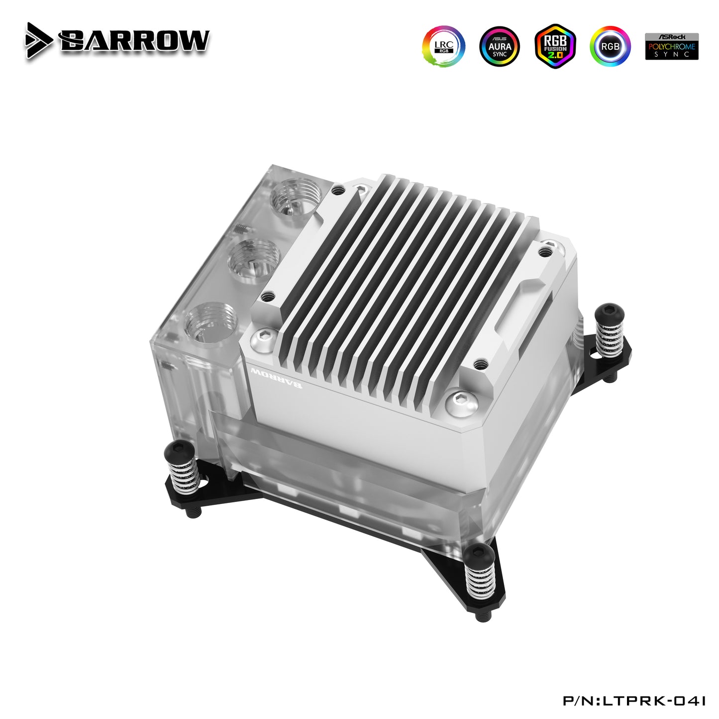 Barrow CPU Block-Pump Combo, 17W PWM/10W Intelligent AIO Block-Pump Three In One 5v A-RGB OLED Screen Metal Cooling Cover, LTPRK-04I FBLTPRK-04I LTPRKA-04 FBLTPRKA-04 LTPRK-04I M LTPRPA-04 M LTPRP-04IS LTPRPA-04