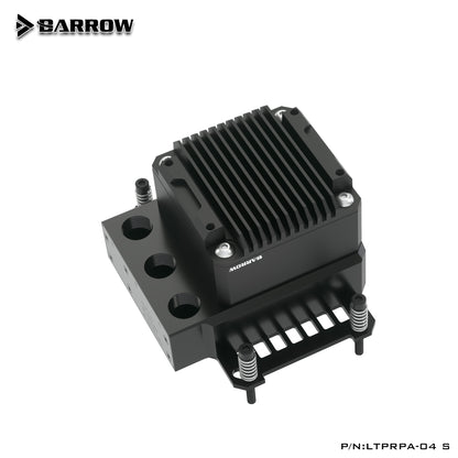 Barrow CPU Block-Pump Combo, 17W PWM/10W Intelligent AIO Block-Pump Three In One 5v A-RGB OLED Screen Metal Cooling Cover, LTPRK-04I FBLTPRK-04I LTPRKA-04 FBLTPRKA-04 LTPRK-04I M LTPRPA-04 M LTPRP-04IS LTPRPA-04