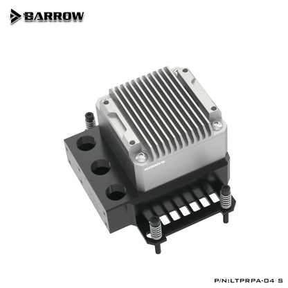 Barrow CPU Block-Pump Combo, 17W PWM/10W Intelligent AIO Block-Pump Three In One 5v A-RGB OLED Screen Metal Cooling Cover, LTPRK-04I FBLTPRK-04I LTPRKA-04 FBLTPRKA-04 LTPRK-04I M LTPRPA-04 M LTPRP-04IS LTPRPA-04