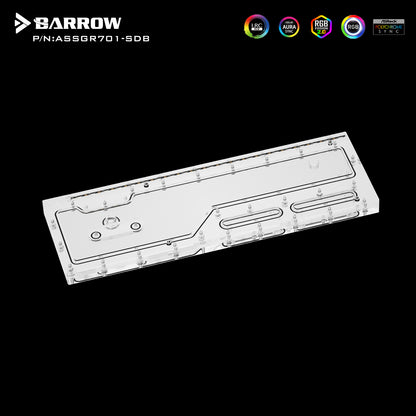 Barrow Waterway Boards, For Asus Genesis GR701 Chassis Case, For Water Cooling Loop Building, ASSGR701-SDB