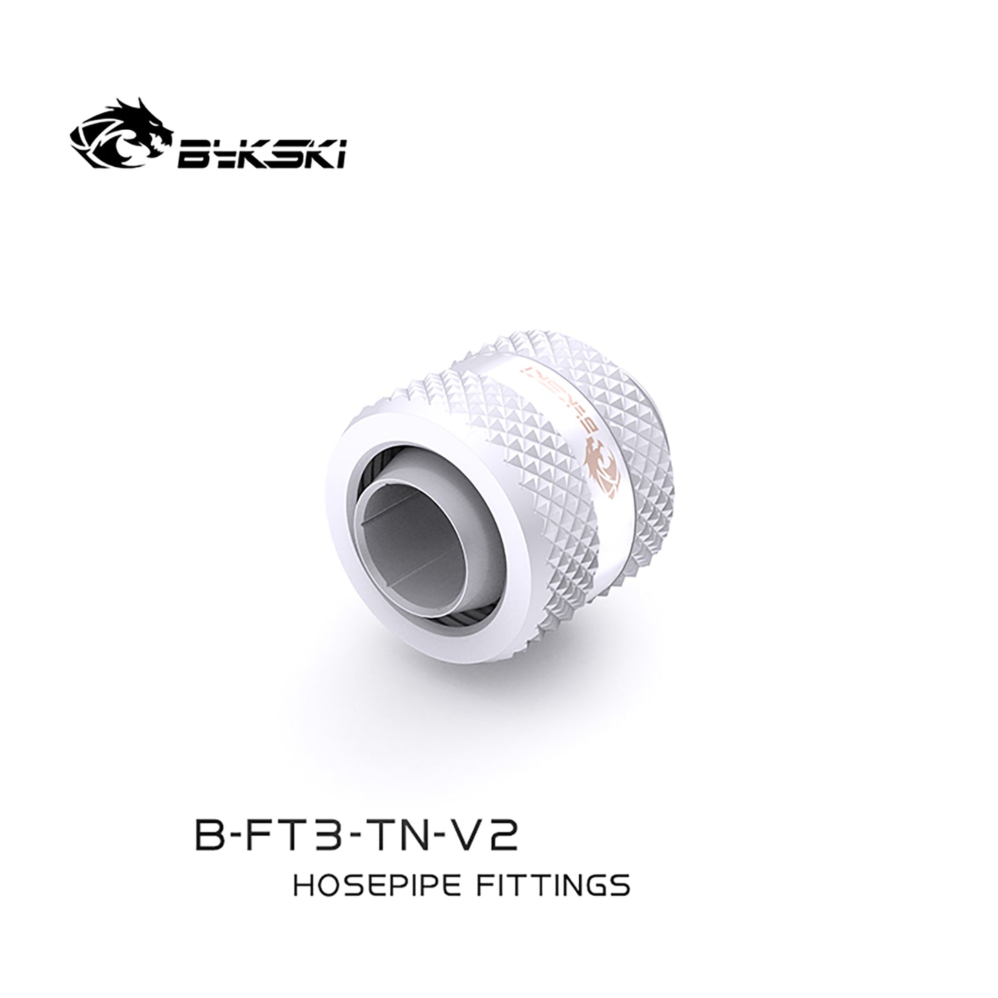 Bykski Soft Tube Fittings, G1/4" Fittings For 13x19mm 10x16mm 10x13mm  Soft Tubes, B-FT4-TK-V2 B-FT3-TK-V2 B-FT3-TN-V2