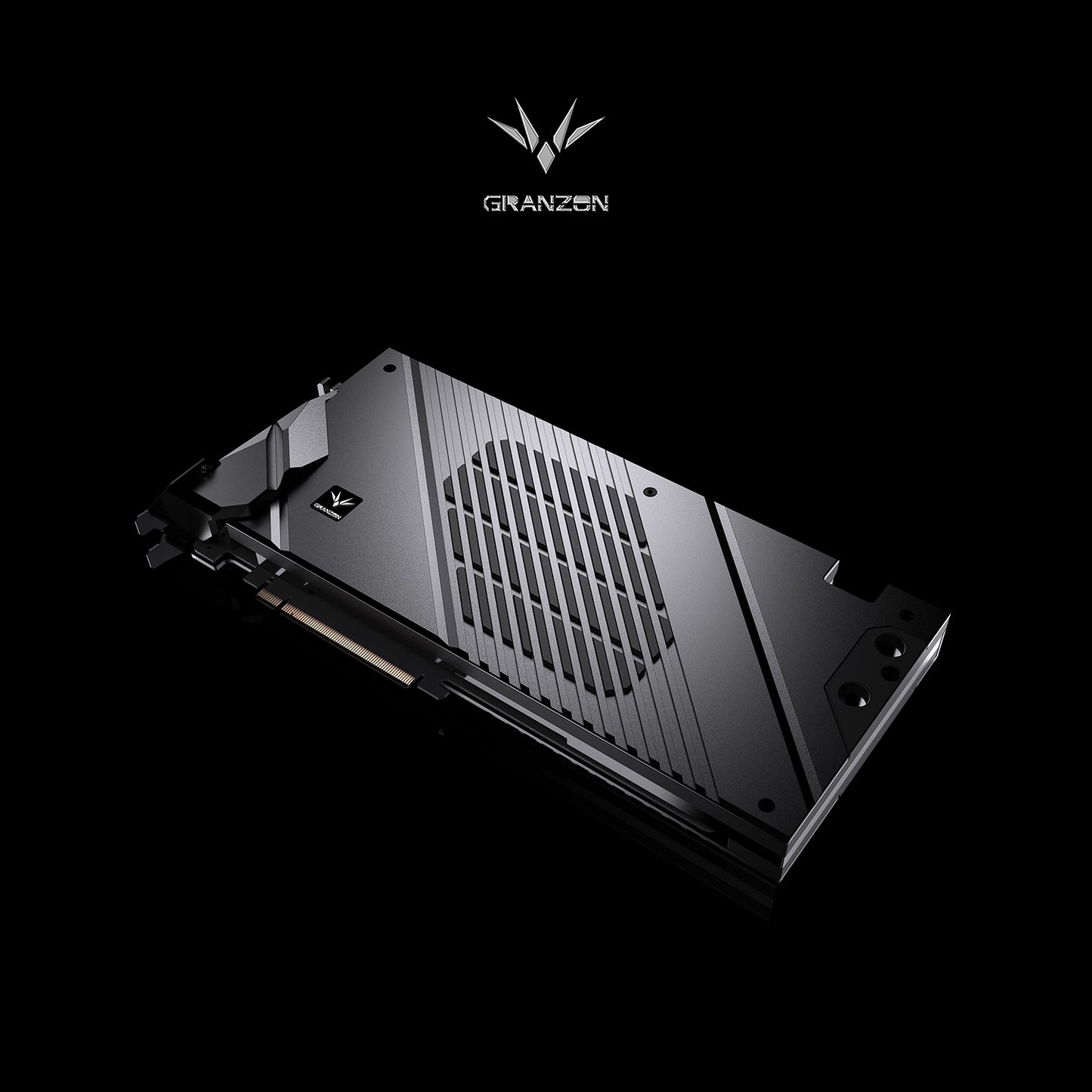 Granzon Full Armor GPU Block For Asus ROG Strix LC / TUF RTX 4090, Full Coverage Full Wrap Cooling Armor , GBN-AS4090TUFOG