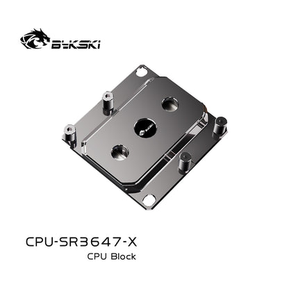 Bykski CPU block for Intel LGA3647 Server, AI Cloud Server, Water Cooling Cooler CPU-SR3647-X