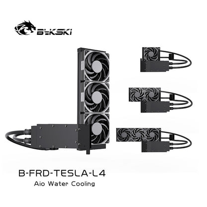 Bykski All-in-one GPU water cooling, For NVIDIA TELSA L4, Water Cooling System Liquid Cooler,120 240 360 Radiator, B-FRD-TESLA-L4