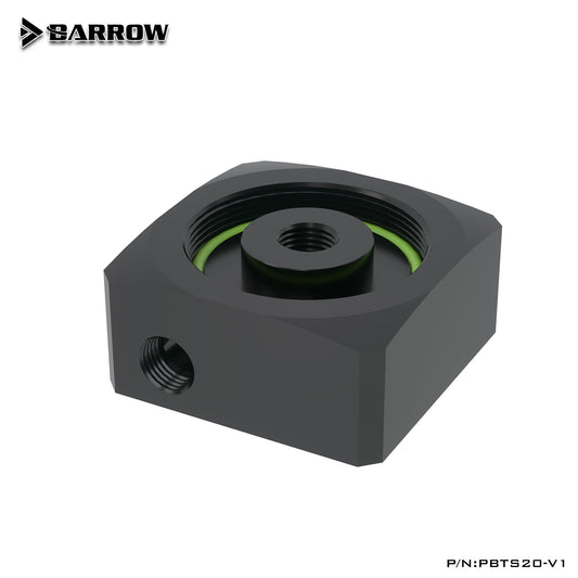 Barrow POM Expandable integrated retrofit water pump cover for DDC serise pump computer water cooling，PBTS20-V1