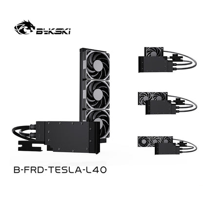 Bykski All-in-one GPU water cooling, For NVIDIA TELSA L40, Water Cooling System Liquid Cooler,120 240 360 Radiator, B-FRD-TESLA-L40