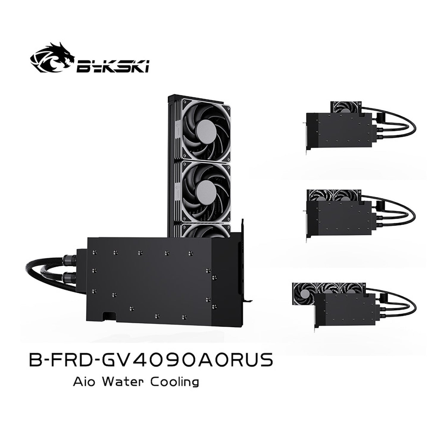 Bykski All-in-one GPU water cooling, For GIGABYTE RTX 4090, Water Cooling System Liquid Cooler,120 240 360 Radiator, B-FRD-GV4090AORUS