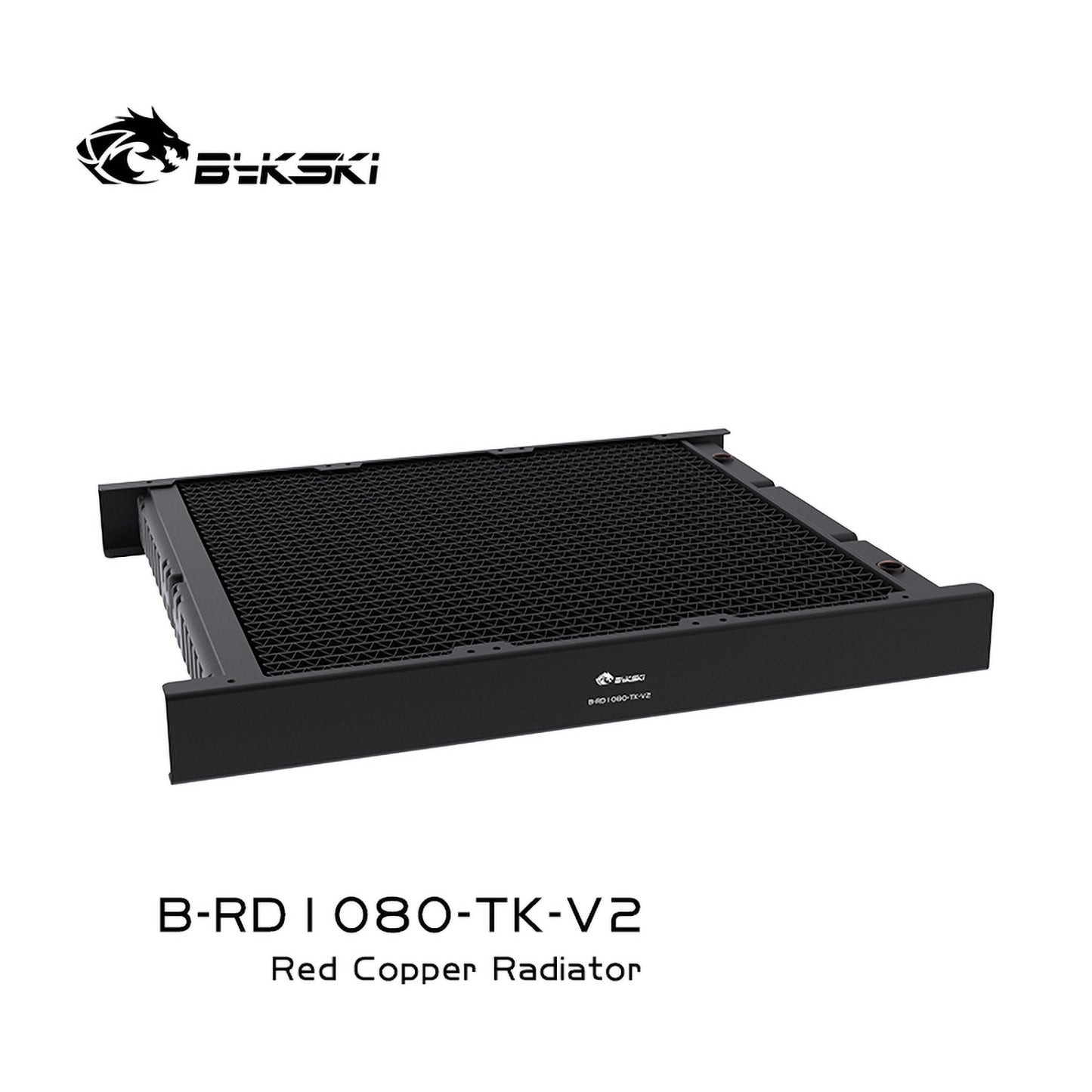 Bykski 1080 Copper Radiator High-performance Heat Dissipation 46mm Thickness for 12cm Fan Cooler, B-RD1080-TK-V2