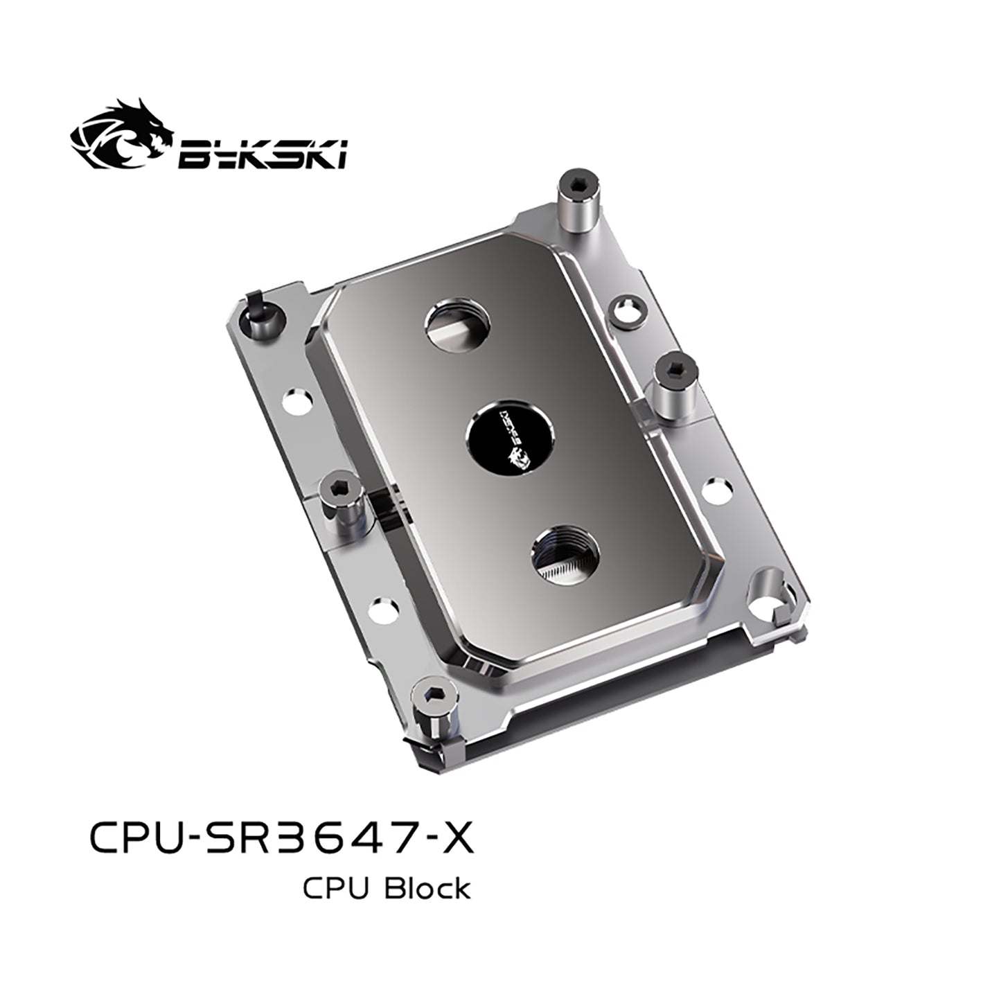 Bykski CPU block for Intel LGA3647 Server, AI Cloud Server, Water Cooling Cooler CPU-SR3647-X