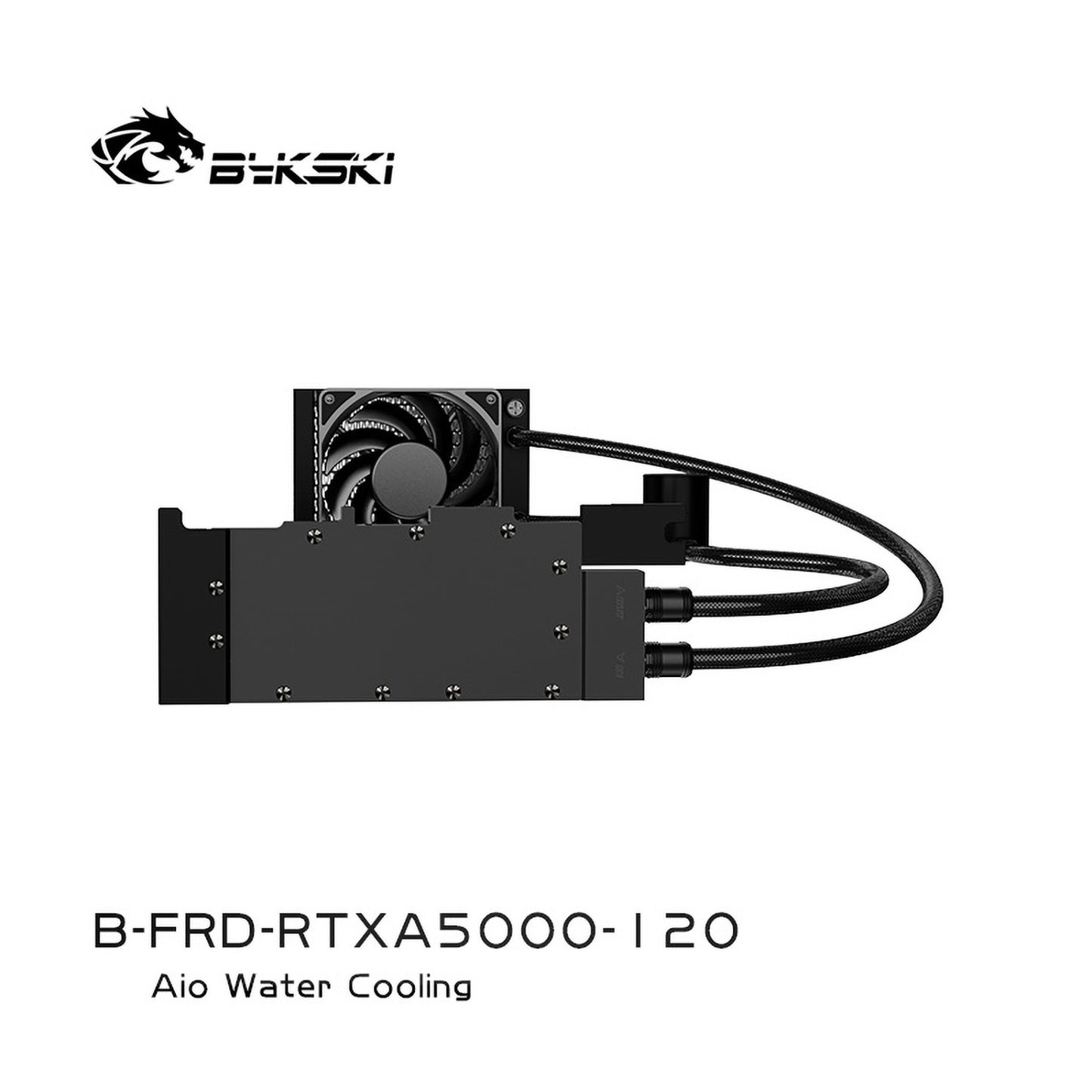 Bykski All-in-one GPU water cooling, For NVIDIA A5000, Water Cooling System Liquid Cooler,120 240 360 Radiator, B-FRD-RTXA5000