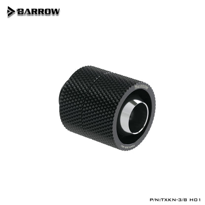 Barrow With 360° Rotary ompression Fitting(ID3/8-OD5/8)Compression Connector, Soft Tubing TXKN-3/8 H01