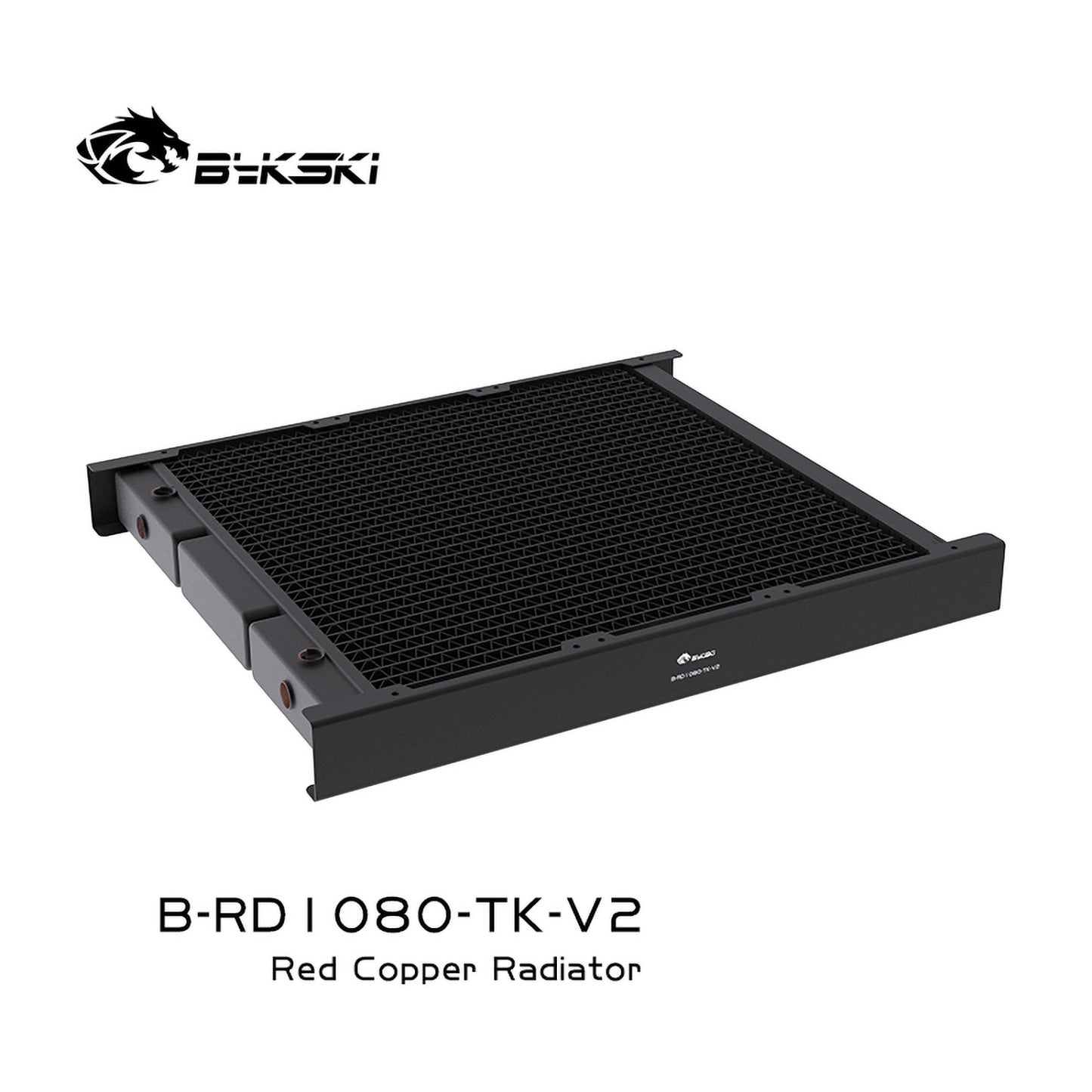 Bykski 1080 Copper Radiator High-performance Heat Dissipation 46mm Thickness for 12cm Fan Cooler, B-RD1080-TK-V2