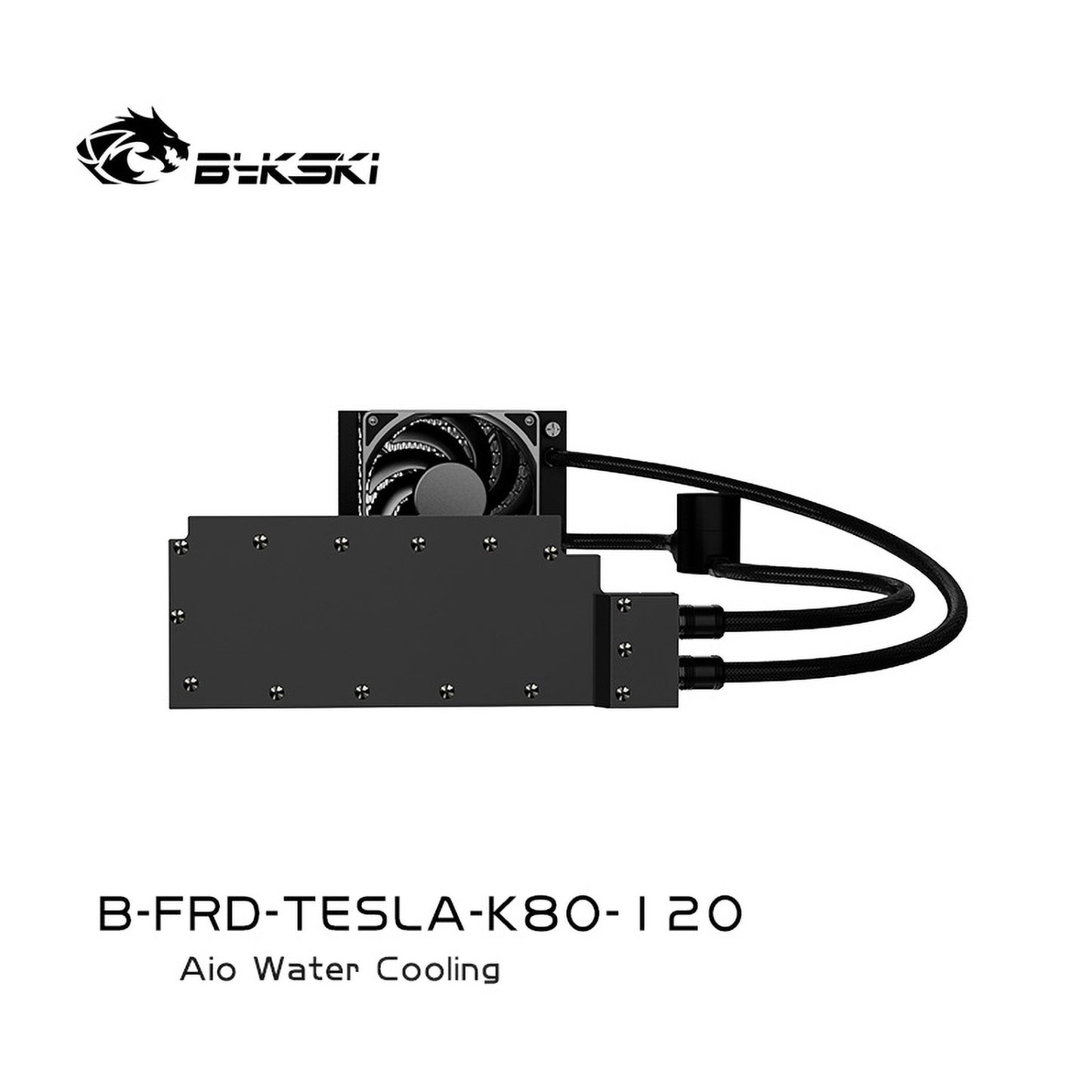 Bykski All-in-one GPU water cooling, For Leadtek TESLA K80M, Water Cooling System Liquid Cooler,120 240 360 Radiator, B-FRD-TESLA-K80