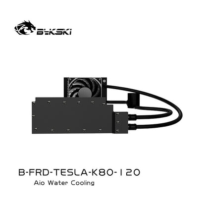 Bykski All-in-one GPU water cooling, For Leadtek TESLA K80M, Water Cooling System Liquid Cooler,120 240 360 Radiator, B-FRD-TESLA-K80