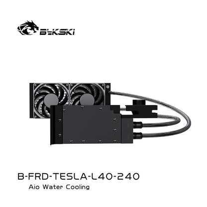 Bykski All-in-one GPU water cooling, For NVIDIA TELSA L40, Water Cooling System Liquid Cooler,120 240 360 Radiator, B-FRD-TESLA-L40