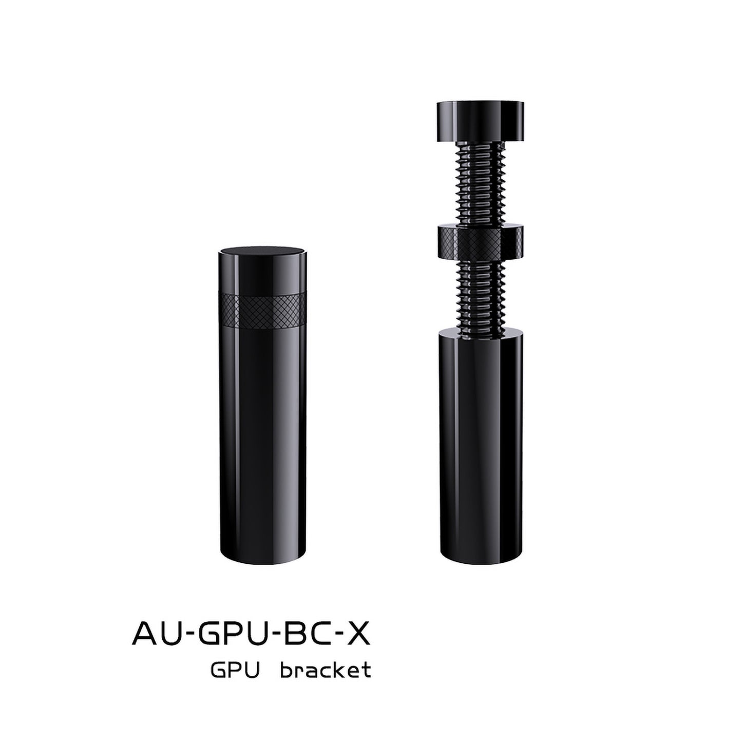 Bykski Azieru All-aluminum, Graphic Card Telescopic Bracket, Adjustable Jack Support Rod Anti-deformation, AU-GPU-BC-X