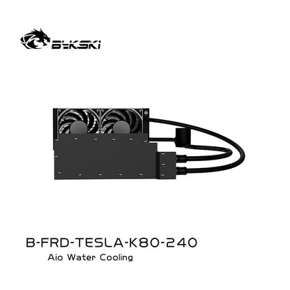 Bykski All-in-one GPU water cooling, For Leadtek TESLA K80M, Water Cooling System Liquid Cooler,120 240 360 Radiator, B-FRD-TESLA-K80