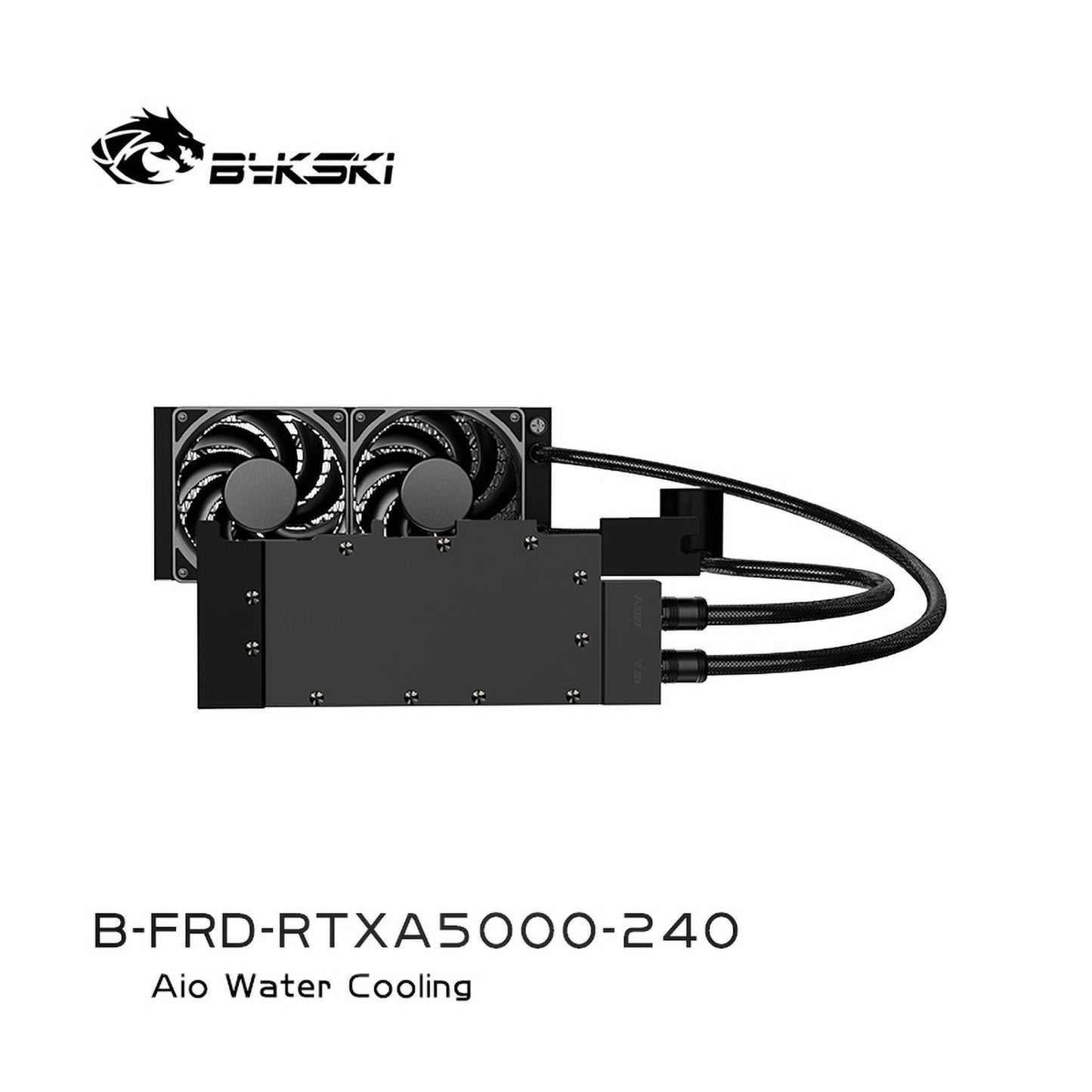 Bykski All-in-one GPU water cooling, For NVIDIA A5000, Water Cooling System Liquid Cooler,120 240 360 Radiator, B-FRD-RTXA5000