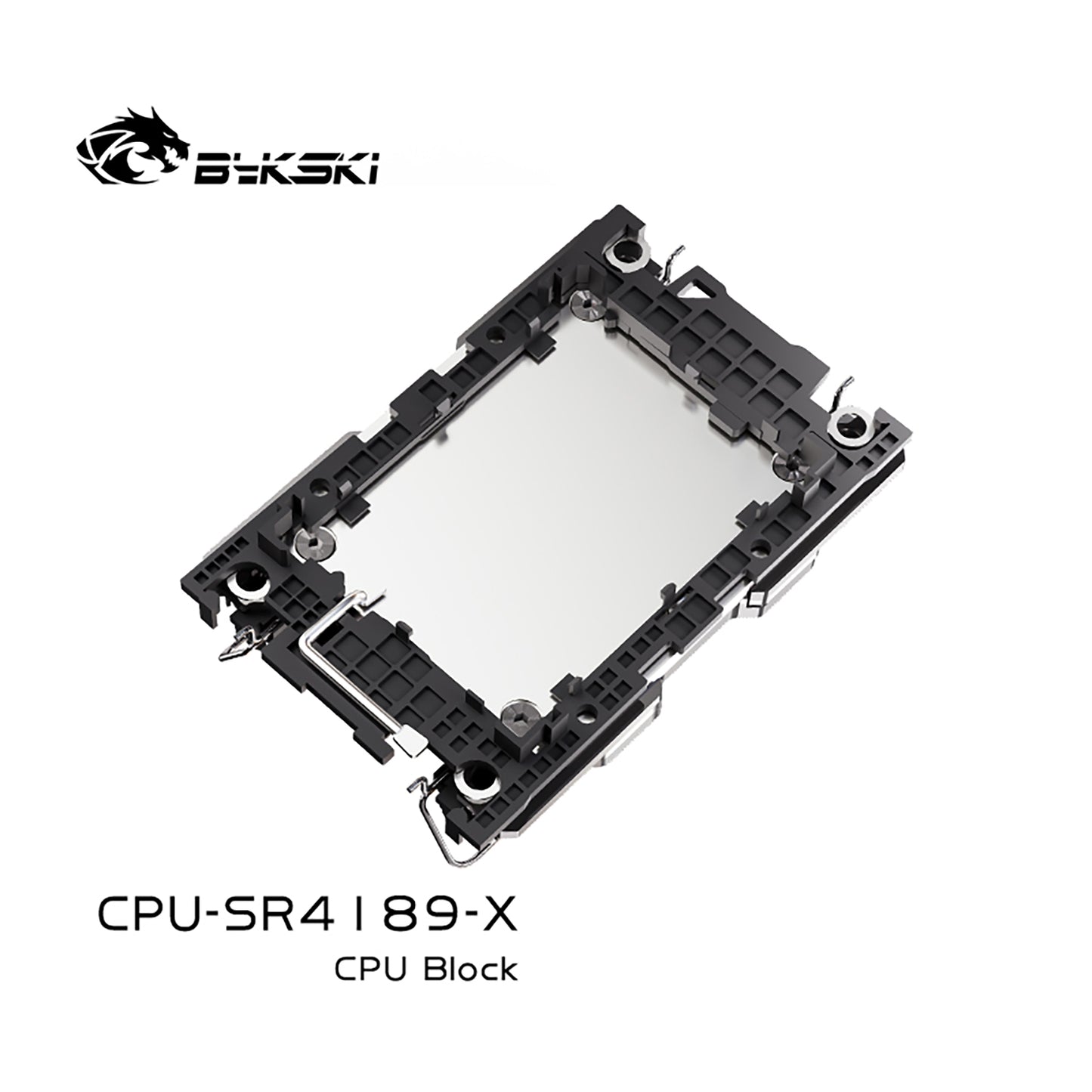 Bykski CPU block for Intel LGA4189 Server, AI Cloud Server, Water Cooling Cooler, CPU-SR4189-X