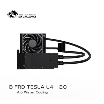 Bykski All-in-one GPU water cooling, For NVIDIA TELSA L4, Water Cooling System Liquid Cooler,120 240 360 Radiator, B-FRD-TESLA-L4