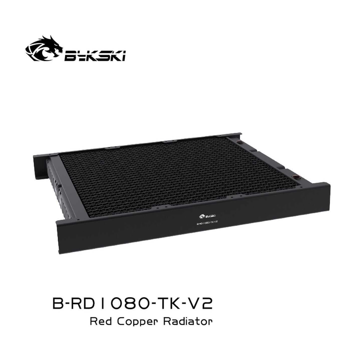 Bykski 1080 Copper Radiator High-performance Heat Dissipation 46mm Thickness for 12cm Fan Cooler, B-RD1080-TK-V2