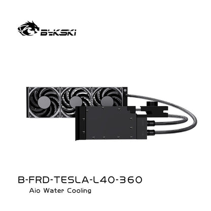 Bykski All-in-one GPU water cooling, For NVIDIA TELSA L40, Water Cooling System Liquid Cooler,120 240 360 Radiator, B-FRD-TESLA-L40