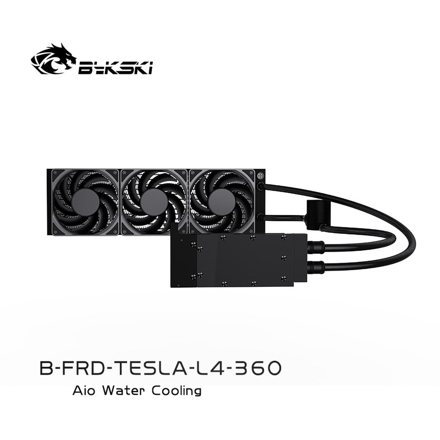 Bykski All-in-one GPU water cooling, For NVIDIA TELSA L4, Water Cooling System Liquid Cooler,120 240 360 Radiator, B-FRD-TESLA-L4