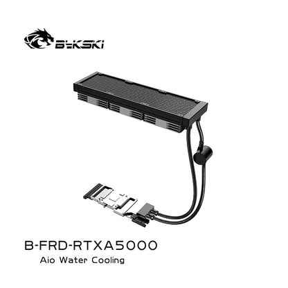 Bykski All-in-one GPU water cooling, For NVIDIA A5000, Water Cooling System Liquid Cooler,120 240 360 Radiator, B-FRD-RTXA5000