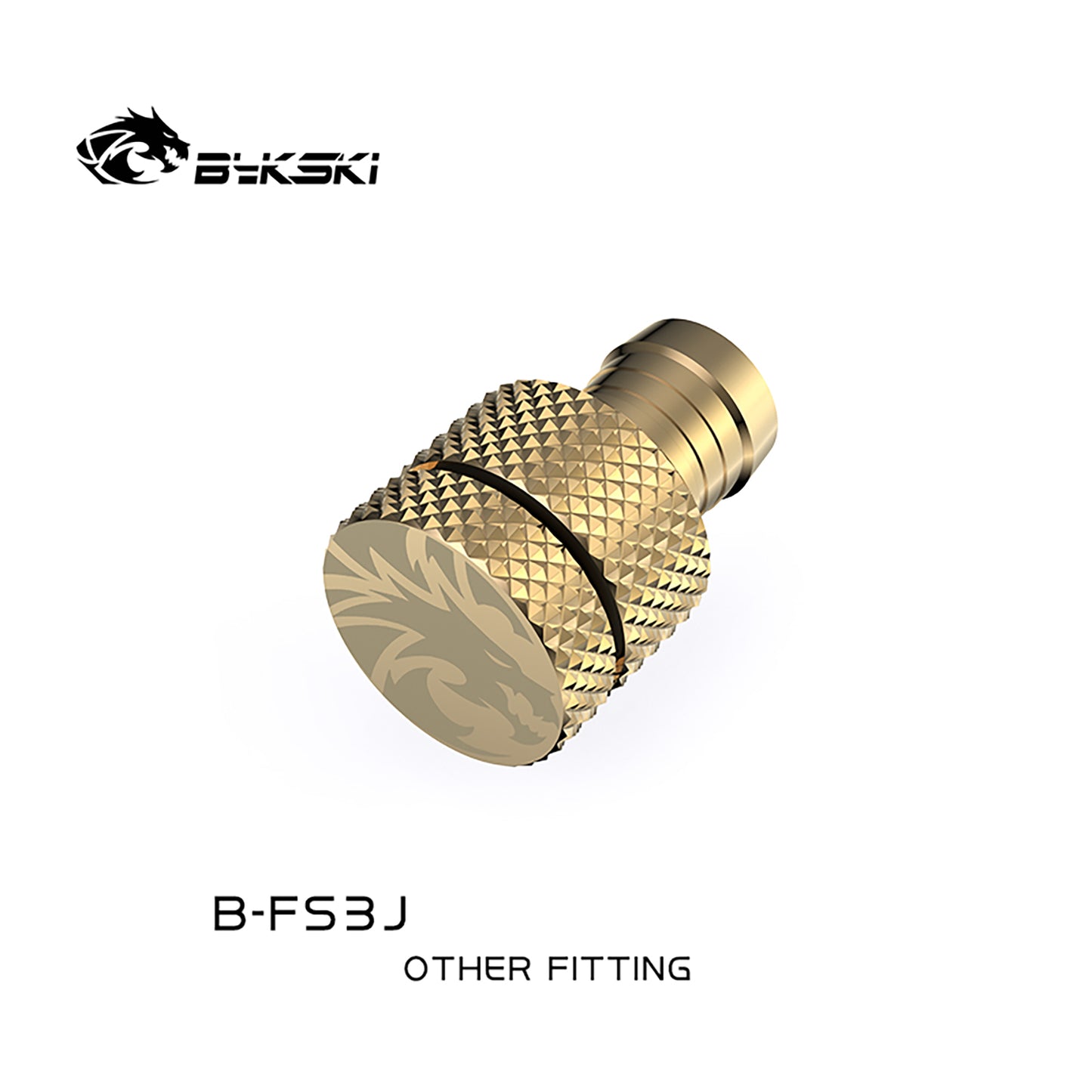 Bykski For 10x13/10x16 Soft Tube Drain Fittings, Used For Water System Bottom To Drain Coolant, B-FS3J