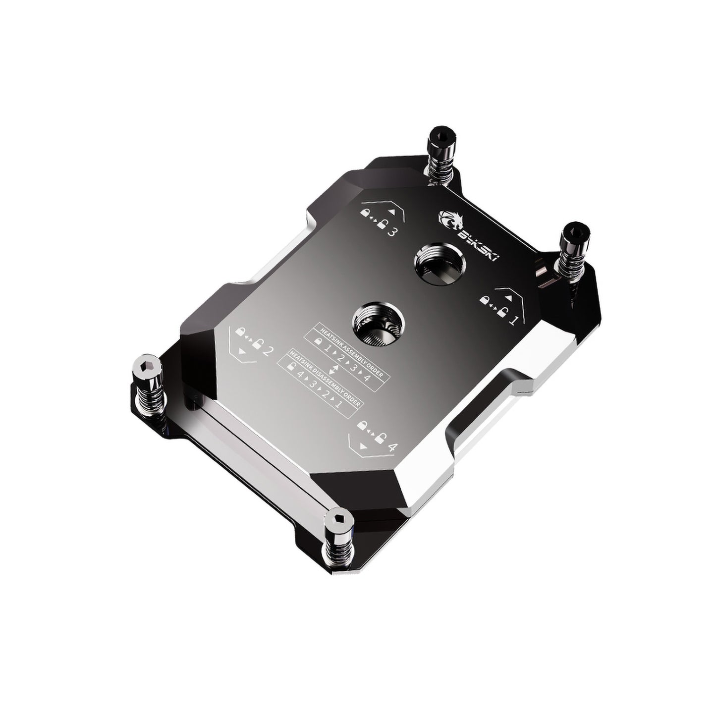 Bykski CPU block for AMD TR4 Server, AI Cloud Server, Water Cooling Cooler, CPU-SRSP3-X