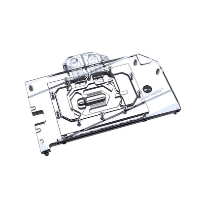 Bykski GPU Water Block For ASUS ROG GeForce RTX 4070 SUPER GAMING, Full Cover With Backplate PC Water Cooling Cooler, N-AS4070SSTRIX-X