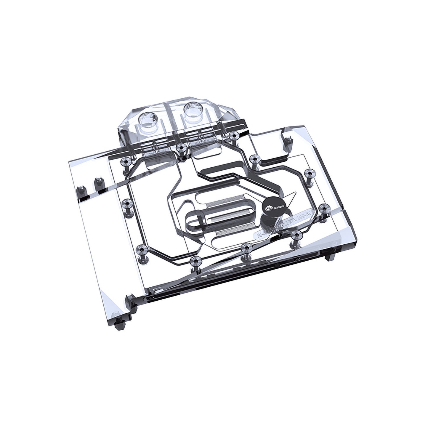 Bykski GPU Water Block For MSI GeForce RTX™ 4060 Ti, Full Cover With Backplate PC Water Cooling Cooler, N-MS4060TIVES-X