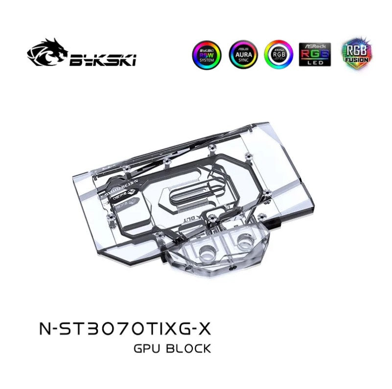 Bykski GPU Block For Zotac RTX 3070 Ti 8G6X X-Gaming/Trinity/AMP