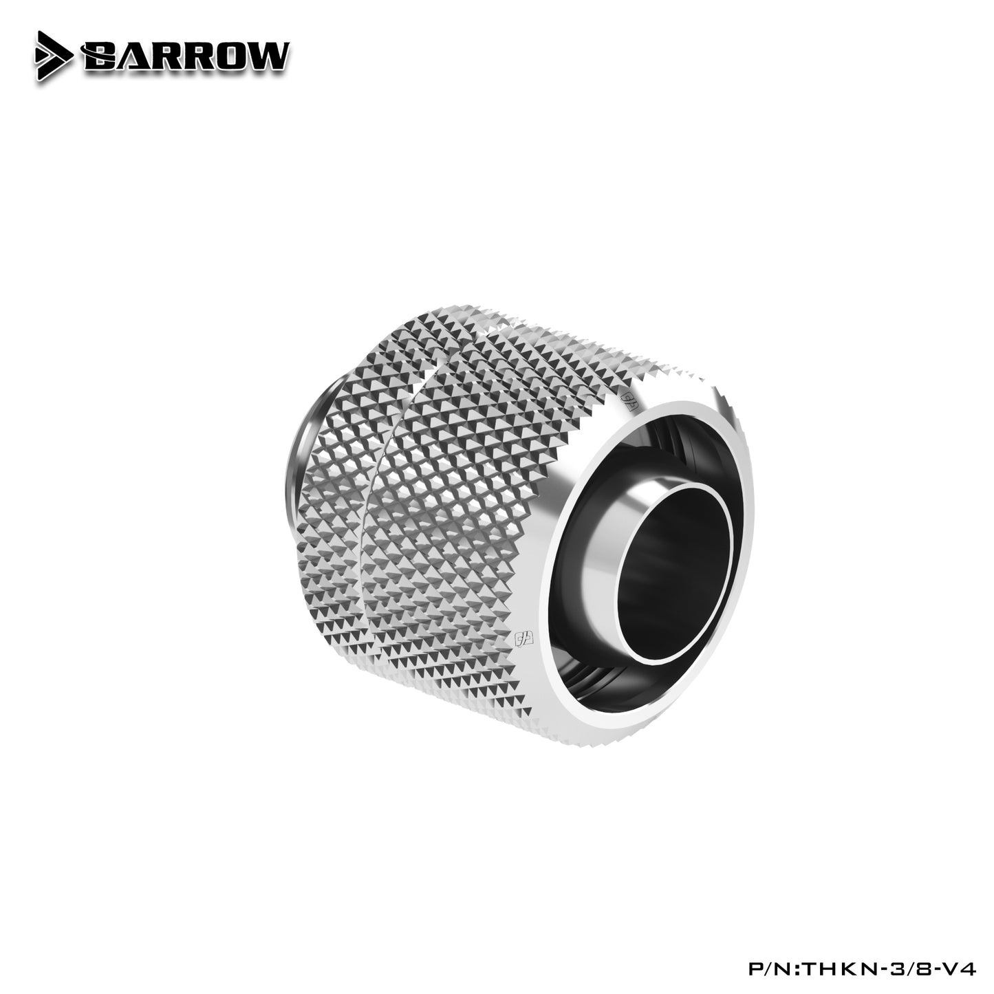 Barrow 10x16mm Soft Tube Fitting, 3/8"ID*5/8"OD G1/4" Compression Connector, Water Cooling Soft Tubing Compression Adapter, THKN-3/8-V4