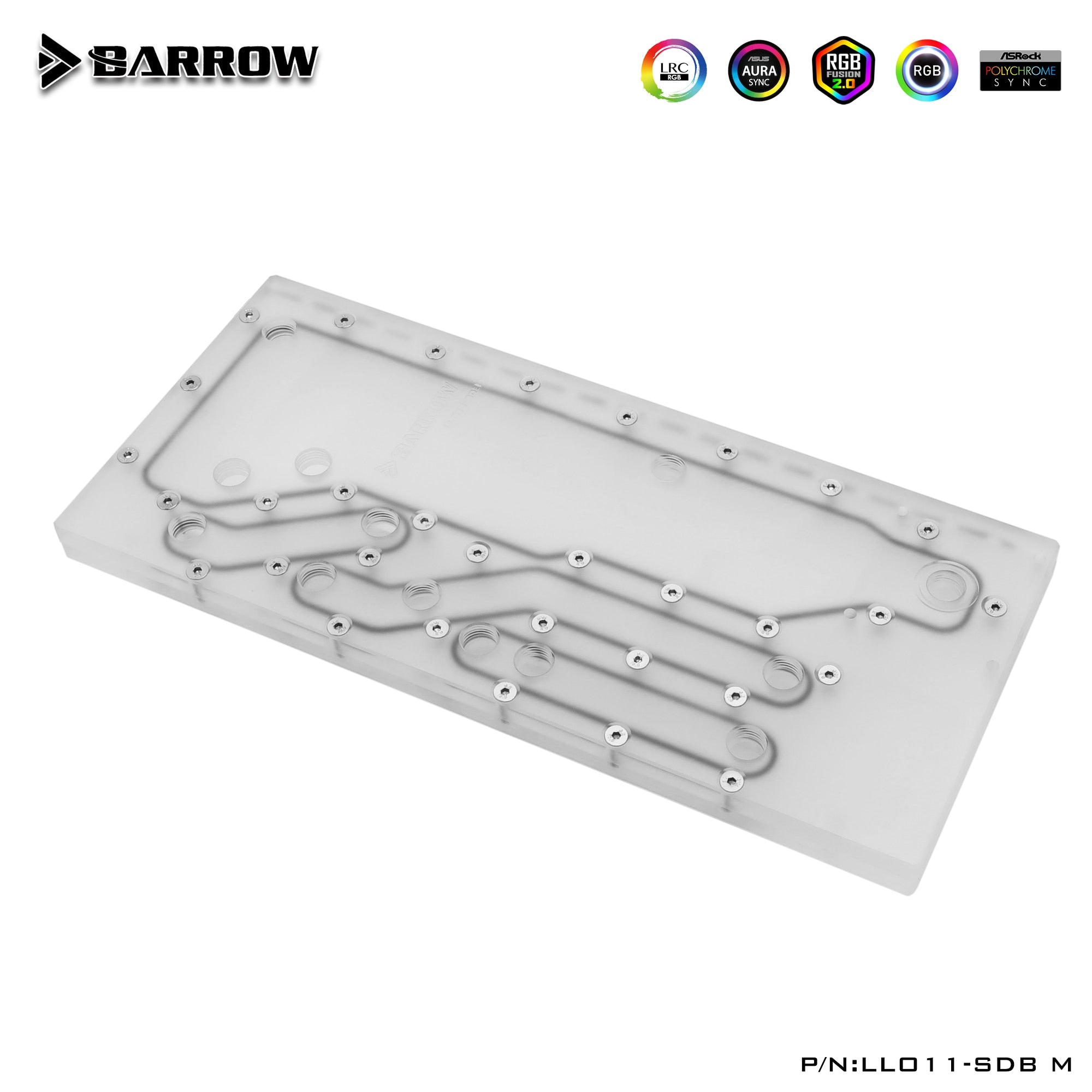 Barrow LLO11 SDB M Waterway Boards For LIAN LI O11 MINI Case Compatible With 18w D5 Pump