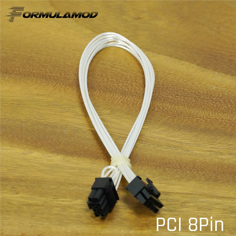 FormulaMod Fm-EVGA-SL, Fully Modular PSU Cables, 18AWG Silver Plated, For EVGA G2 G3 G+ Series Modular PSU