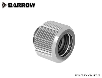 Barrow OD12mm Choice Hard Tube Fittings, G1/4 Adapters For OD12mm Hard Tubes, TFYKN-T12