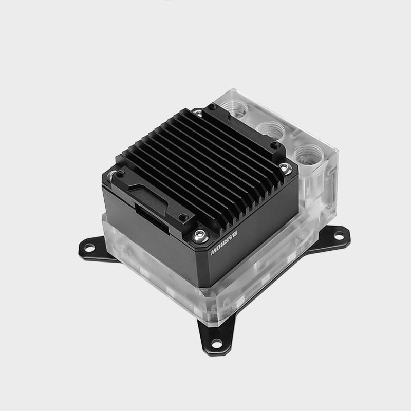 BARROW CPU Block Pump Integrated combo For Intel AMD 17W PWM