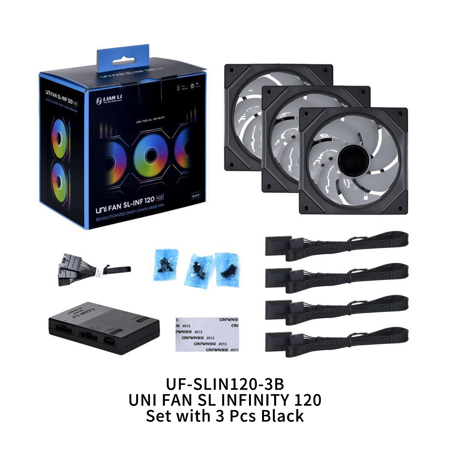 Lian Li UNI Fan SL Infinity 120, SL-Infinity Mirror Daisy Chain