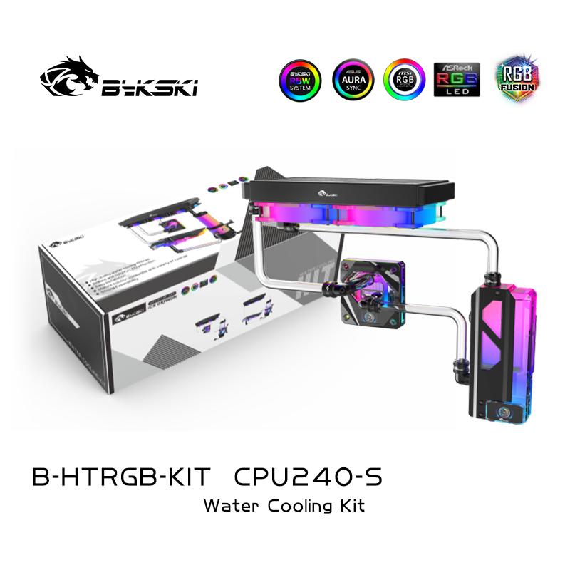 Bykski Water Cooling Kit, Hard Tube Kit Intel /AMD GPU block whole