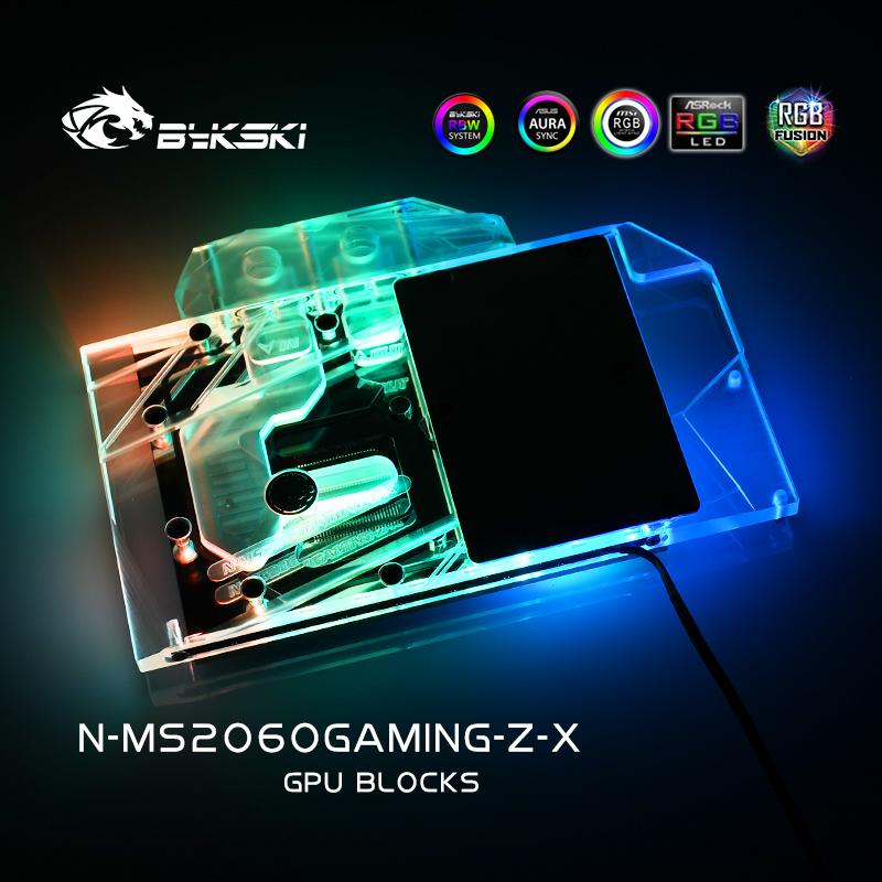 Bykski N-MS2060GAMING-Z-X, Full Cover Graphics Card Water Cooling