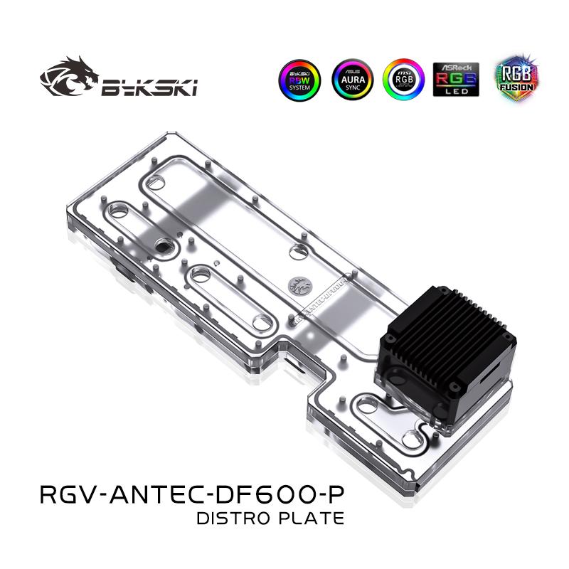 Kit de refroidissement Bykski Waterway pour boîtier Antec DF600/DP502, 5V ARGB, pour bâtiment GPU unique, RGV-ANTEC-DF600-P