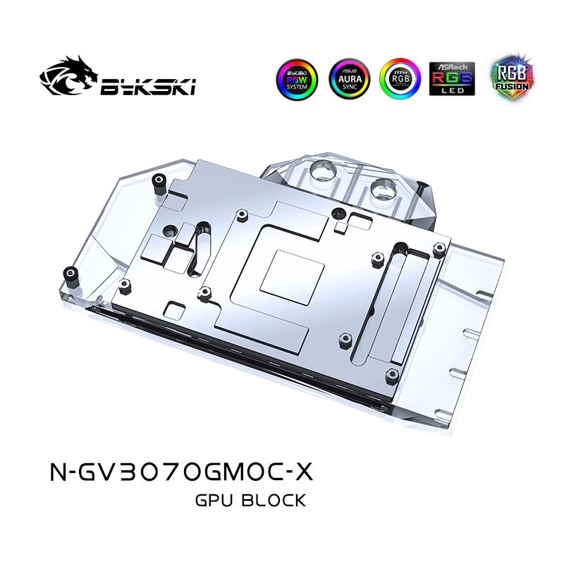 Bykski 3070 GPU Water Cooling Block For Gigabyte GeForce RTX 3070