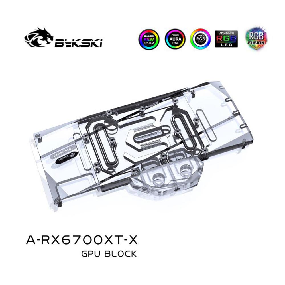 Bykski RX 6700 GPU Water Block for AMD RX 6700XT / Sapphire / XFX / Da –  FormulaMod